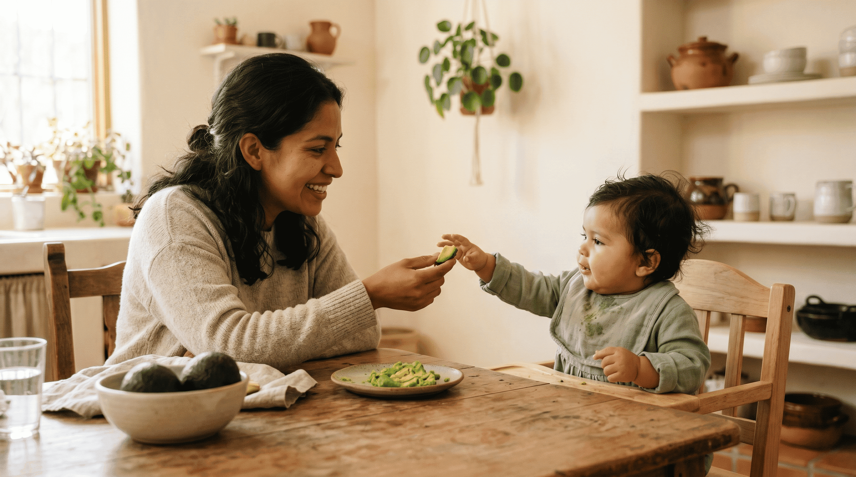 Mamá y bebé Primeros Bocados