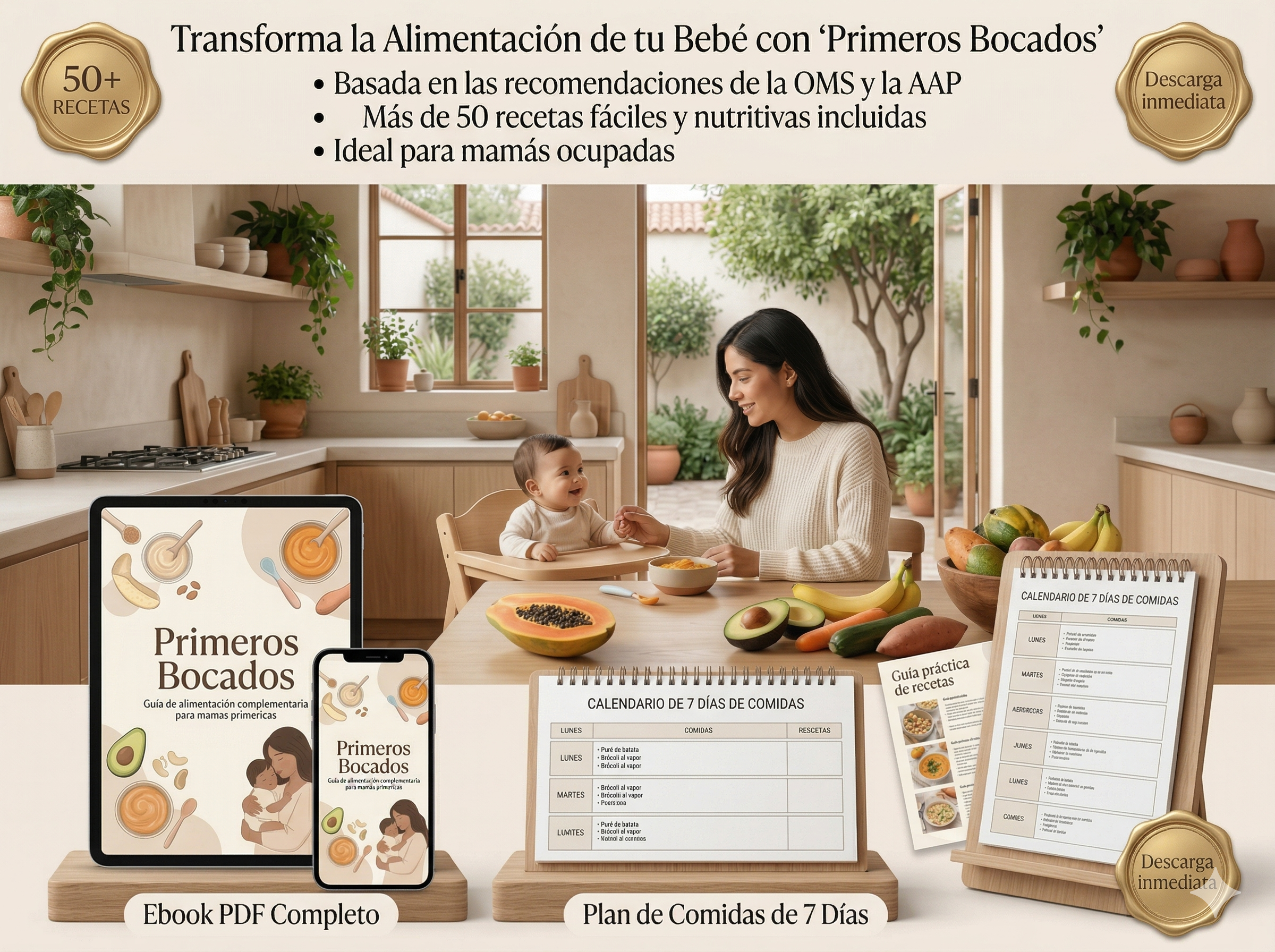 Transforma la alimentación de tu bebé